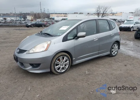 2009 Honda Fit Sport from USA, damaged, VIN JHMGE88489S003346